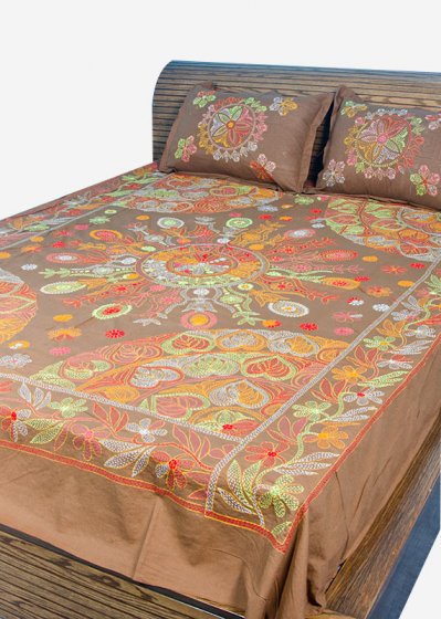 Nakshi Bed Sheet-NBS-026